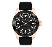 FYNCH-HATTON Hommes Analogique Quartz Montre avec Bracelet en Silicone FHT-0017-PQ