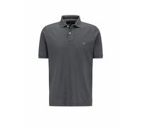FYNCH-HATTON Polo classique en coton de qualité supérieure, Gris, M