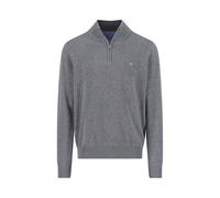FYNCH-HATTON Pull en coton pur pour homme, acier, XL