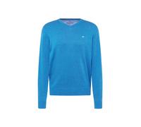 Fynch Hatton Sfpk211 V Neck Sweater Bleu M Homme