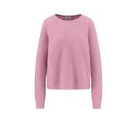 FYNCH-HATTON Pull pour femme - Mélange de laine avec alpaga, col rond, poignets côtelés, Mauve Rose, S