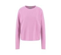 FYNCH-HATTON Pull tricoté en coton avec col rond, Rose sorbet, XL