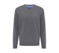 Fynch Hatton Sfpk211 V Neck Sweater Gris XL Homme