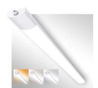 Fynokst Lot de 1 Réglette LED 120 cm, 36W 3960 LM Neon LED, 3 Couleur (3000K/4000K/6500K) IP65 extérieur étanche, Tubes Lumineux pour garage, Cave,entrepôt, bureau, atelier, éclairage de cuisine