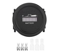 FYOBOT 12 V / 24 V / 36 V / 48 V / 72 V LED Indicateur de Batterie Num¨¦Rique Indicateur de Batterie de Jauge de Compteur ¨¦Tanche pour Go-LF Ca-RT