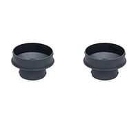 FYOBOT 2pièces 90mm à 60mm Chauffage de Stationnement Conduit Réducteur Connecteur Réchauffeur d'air Conduit Tuyau Réducteur Adaptateur Convertisseur pour
