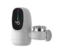 FYOBOT 3000W Chauffe- ¨¦Lectrique Instantan¨¦ Affichage Num¨¦Rique Chauffage Chauffe- pour de Salle de Bain Prise UE