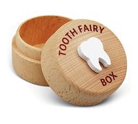 FYOBOT BoîTe de FéE des Dents, Joli de BoîTe de Rangement Souvenir de Dent Tombante SculptéE en 3D pour GarçOn et Fille, BoîTes à Dents pour Enfants