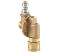 FYOBOT Coupler pour Pivoter Laveuse Une Pression Buse, Attachment Nettoyeur Gutter pour Le Nettoyage Gutter, 1/4 Pouces Quick Connect 7 DifféRents Angles Nettoyage
