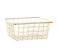 FYOBOT Panier de Rangement Couleur M¨¦Nage Fer Panier Bo?Te de Rangement Chambre Salle de Bain ou S