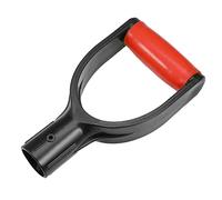 FYOBOT Poign¨¦E de Pelle en Plastique, Poign¨¦E de Pelle en D, Diam¨¨Tre Int¨¦Rieur de 32 Mm, Poign¨¦E de Pelle ¨¤ Neige, Pelle ¨¤ Neige Creuser (Rouge)