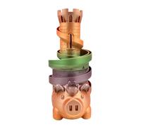FYOBOT Tirelire pour Garçons, Tirelire en Plastique, Jouet pour Filles, Banque de Pièces de Monnaie Sûre pour Les Enfants, Tirelire en Forme de Cochon pour Les Tout-Petits