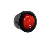 FYOCOXDS 1pcs 20mm KCD1 10A 12V Power Switch Car Button Lights ON/OFF 3pin Round Rocker Switch