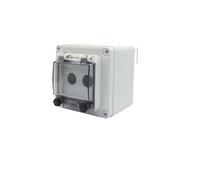 FYOCOXDS Emergency Stop Switch Emergency Stop Control Box Outdoor Button Switch Box with Protective Cover Waterproof Urgent Stop Button Control Box IP67(2)