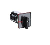 FYOCOXDS HZ5B-20A Series Rotary Cam Switch Multi Positions Changeover Selector Silver 1-4 Poles(3P-01)