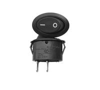 FYOCOXDS Interrupteur d'alimentation ovale à deux broches RL3-6, 1 pièce, 6A250V, type de navire