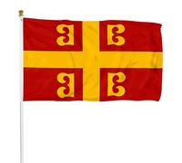 Fyon The Byzantine Banner Drapeau impérial (0,9 x 1,5 m)