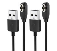FYOUNG 2 Packs Câbles de Chargeur pour Shokz OpenSwim Pro Casque, Cordon de Charge USB Magnétique Compatible avec Aftershokz Casque à Conduction Osseuse - 1M
