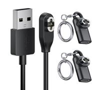 FYOUNG Câble de Chargeur pour Shokz Openswim Pro Casque, Cordon de Chargement USB Magnétique pour Aftershokz Casque Bluetooth à Conduction Osseuse avec 2 Packs D'adaptateurs Type-C