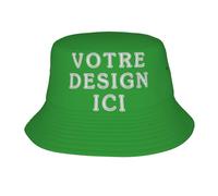 Fyralune Bob Personnalisable Chapeau Personnalisé pour Randonnée et Pêche - Chapeau de peches Homme Ajoutez Un Design Rigolo avec Logo ou Texte Chapeaus bob - Idée Cadeau Originale
