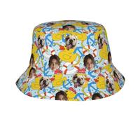 Fyralune Bob personnalisé Chapeau de Pêche Personnalisable pour Été et Aventure chapeaus bob - Ajoutez Un Design Unique Chapeau- Homme Soleil - Cadeau Drôle pour Vacances et Plein Air
