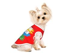 Fyralune Manteau pour Chien Personnalisé avec Photo Vetement Chien Personnalisable Choisissez Votre Image et Texte Cadeau Amusant Anniversaires Noel Halloween pour Petits Chiens, Chiens Moyens, Chats
