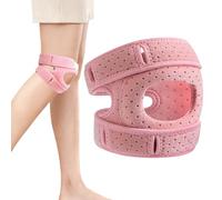 Fyrdm Genouillère Rotulienne, Genouillere Arthrose Genou, Genouillère Ortho, Réglable Genouillères Ortho Rotule, Genouillères Ortho Stabilisateur de Tendon, pour Sport, Douleurs Articulaires (Rose)