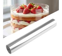 Fyrdm Rodoide Transparent Patisserie, 25 cm x 10 m Colliers à Gâteau