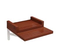 FYRDTNG Table d'autel bouddhiste murale en bois pour statue de Bouddha (teck A, L)