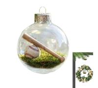 Fyrdyn Boules De Noël,Décoration de Boule Scène Sportive Festival - Ornement De Noël Suspendable | pour Salon Intérieur Extérieur Fête Cheminée Porche Armoire Table à Manger