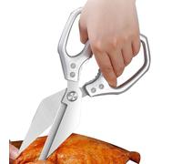 Fyrdyn Ciseaux de Cuisine pour Aliments | Couteau à Volaille en Acier Inoxydable | Ciseaux Multi-Usage pour Viande Salade Cuisine Coutur Jardin Artisanat
