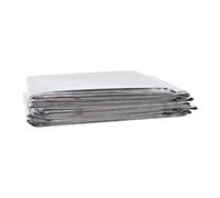 Fyrdyn Couverture de Survie | Protection Isotherme pour Le Camping - Couverture Réfléchissante Portable Résistante au Vent pour Camping Tornade Catastrophe sans-abri Urgences et Préparation de Survie