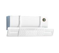 Fyrdyn Déflecteur d'Air pour Climatiseur,Couverture Anti-Vent pour Unité de Climatisation Murale - Déflecteur Climatiseur Escamotable Pour Bureau Salle De Bain Appartement Dortoir Établissement