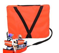 Fyrdyn Dispositif Flottant Lancable pour Bateaux, Coussin de Lancer Bottier Haute Flottabilité, Dispositif de Flottaison Sécurisé 46X36 cm pour Sauvetage Natation Paddle Radeau Bateau Canoë