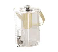 Fyrdyn Distributeur de Boissons,Fontaine à Jus avec Bec Verseur et Filtre | Réservoir de 5L Anti-Fuites pour Thé, Limonade et Événements en Plein Air ou Pique-niques