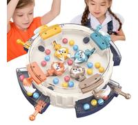Fyrdyn Jeu de Société | Attrape-Billes - Défi Motricité Fine Éducatif Compétitif pour Fêtes Famille 2 à 4 Joueurs