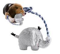 Fyrdyn Jouets à Corde Pluche Pour Chien | Jouets en Peluche pour Chien,Enrichissement Interactif et Ludique pour Bouledogue Caniche et Senior Améliore l'Activité le Divertissement et le Plaisir Adapté