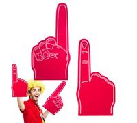 Fyrdyn Lot de 2 pointeurs de doigts en mousse géants pour les mains | Grandes mousses pointant les doigts | Doigts de sport pour les fans de sport inspirants pour les événements sportifs