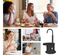 Fyrdyn Machine À Café | Cafetière Compacte,Bouilloire À Tube En Aluminium De Grade Alimentaire Facile D'Utilisation Pour Débutants Pour Maison Cuisine Jardin Extérieur Camping Voyage Pique-Nique