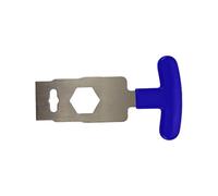 Fyrdyn Outil De Dépose De Bouchon De Vidange De Piscine,Clé à Prise directionnelle Portable | Outil pour Retirer Les Bouchons Piscine | pour Dépose Et Installation De Liner, Spa, Natation Et Retour