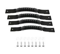 Fyrdyn Poignée de Kayak - Lot de 4 Fixations Robustes avec vis - Pièces de Remplacement pour Kayak - pour Canoë, Bateau, Pêche, Transport Nautique, Galerie de Toit