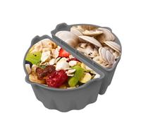 Fyrdyn Séparateur de Cuisson pour Marmite | Forme Ovale Lavable Au Lave-Vaisselle | Séparateur Réutilisable en Silicone - pour Soupe Légumes Poulet Poisson Crevettes Réunions Familiales