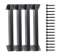 Fyrdyn Support d'angle à 45 degrés | Support de pergola en bois à 45 degrés - Support de montage pour étagère murale, coin de bibliothèque, placard, tête de lit, comptoir, étagère, évier, lit, clôture