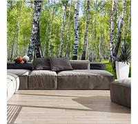 FYRHLH Grand sticker mural Grüner Wald Papier mural 3D papier peint autocollant Papier peint photo Décoration murale Moderne Décor Mural 200cm×140cm(LxH)