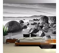 FYRHLH Grand sticker mural Strandsteine Papier mural 3D papier peint autocollant Papier peint photo Décoration murale Moderne Décor Mural 300cm×210cm(LxH)