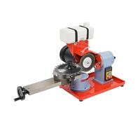 Fyssnn Affûteuse de lame de scie électrique 250 W avec refroidissement à eau, 2800 tr/min - Appareils d'affûtage électrique avec angle réglable (± 20°) pour le travail du bois, l'atelier de bois et la