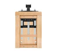 Fyssnn Étau de table en fonte forgée galvanisé - Envergure de 180 mm - Distance centrale : 5,91" - Tendeur en bois pour banc de rabotage, travail du bois et du métal - Outil de bricolage - Cadeau