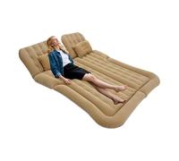 Fyssnn Matelas pneumatique SUV gonflable pour siège arrière avec pompe à air et 2 coussins pour camping, voyage, extérieur