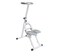 Fyssnn Stair Stepper pour la maison, grimpeur d'escalier pliable, Stairmaster avec compteur, poignée et grande pédale, machine d'escalade verticale Appareil de fitness pour le bureau, la gym et