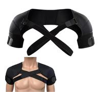 FYSXU Attelle d'épaule Double réglable Hommes, Manchon de Compression à Double Support soulager la Douleur Pendant Le, épaule gelée, Articulation acromio-claviculaire, déchirure du Labrum(S/M)